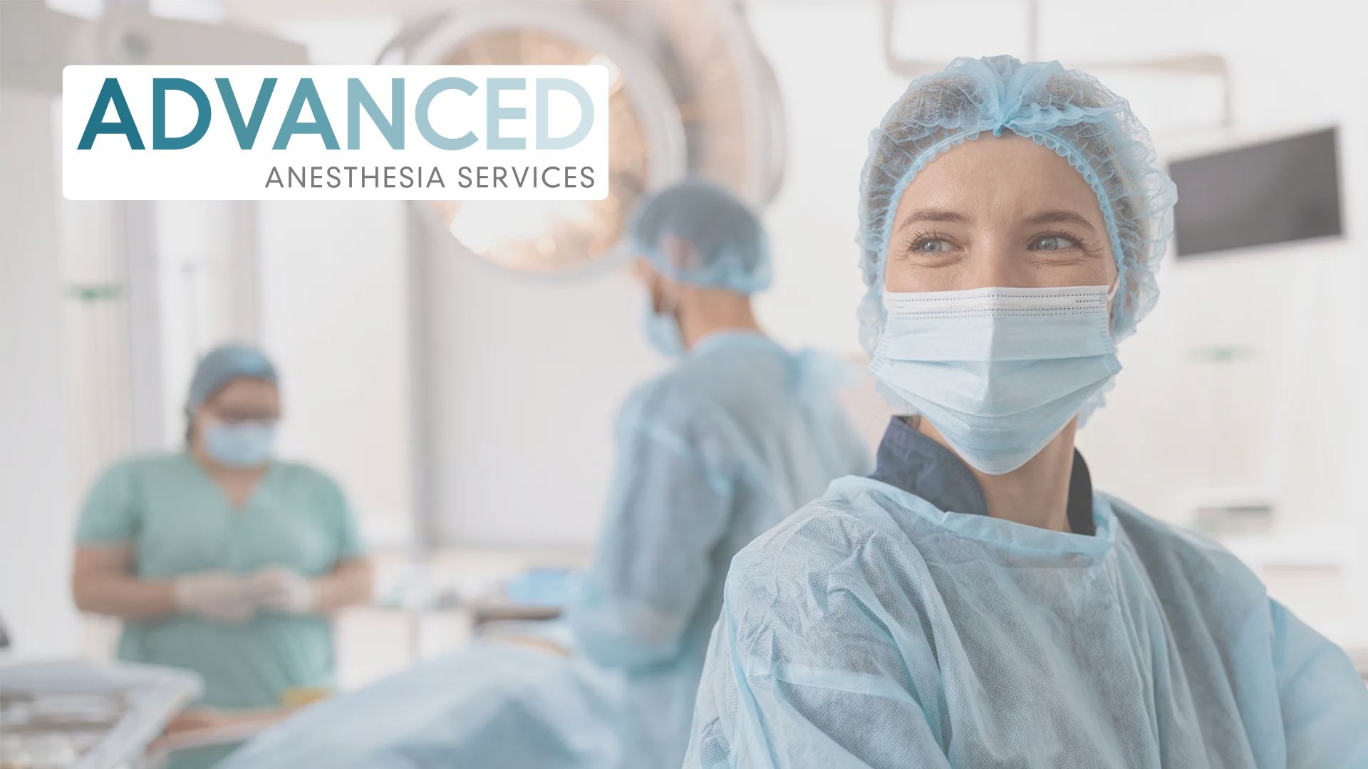 CRNA looking at camera